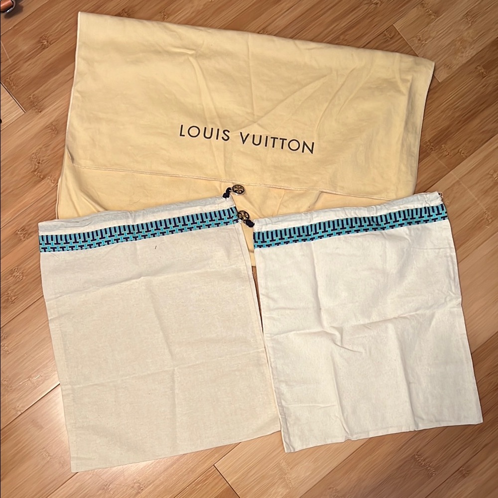 Louis Vuitton Dust Bags Trio